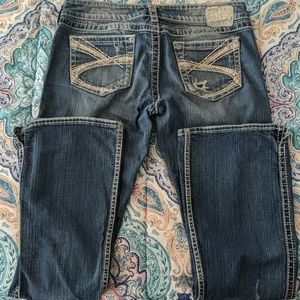 Silver jeans